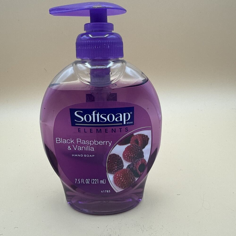 SOFTSOAP Black Raspberry & Vanilla Liquid Hand Soap 7.5 oz DISCONTINUED